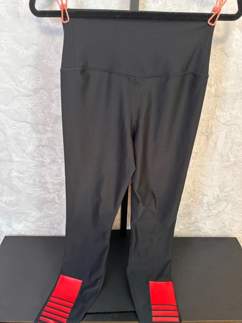 Nike Black‎ Dri-FIT Performance Leggings with White Swoosh